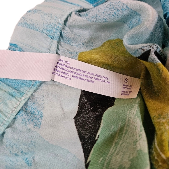 Stars Above Sleep Shorts Women's, Size Sm Blue Multicolor, Elastic Waist - Picture 2 of 8